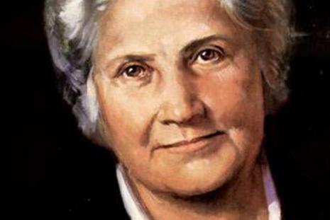 Maria Montessori portrait